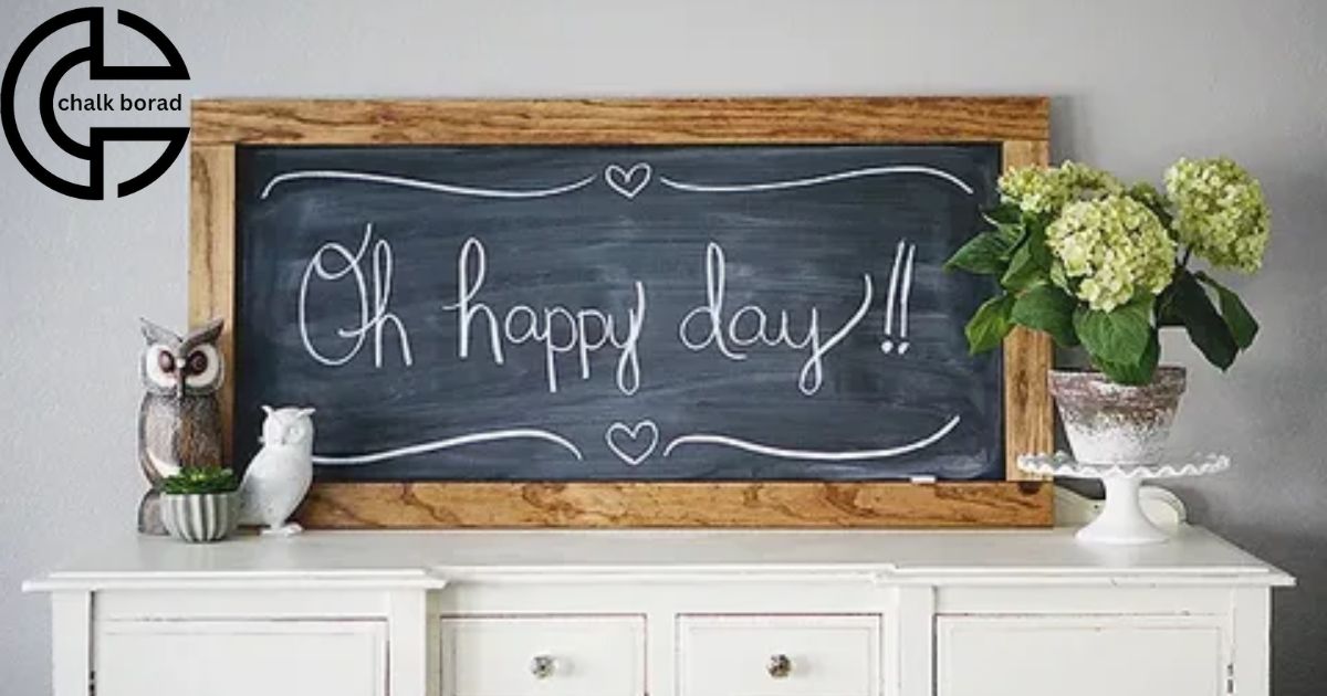 Chalkboard surfaces & how to season your chalkboard 