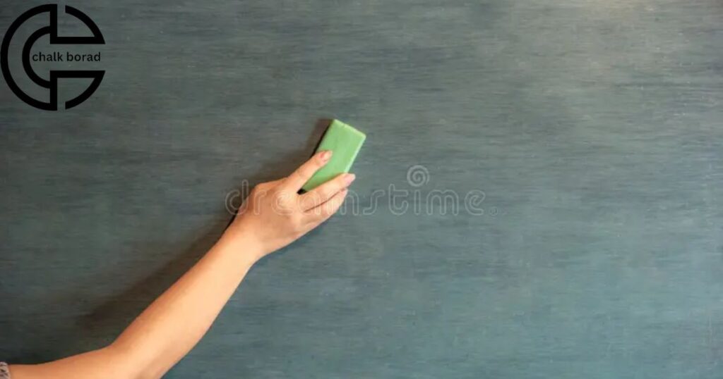 Simple steps erase chalkboard paint